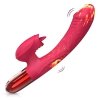 Wibrator silicone vibrator usb, 10 vibration modes, heating